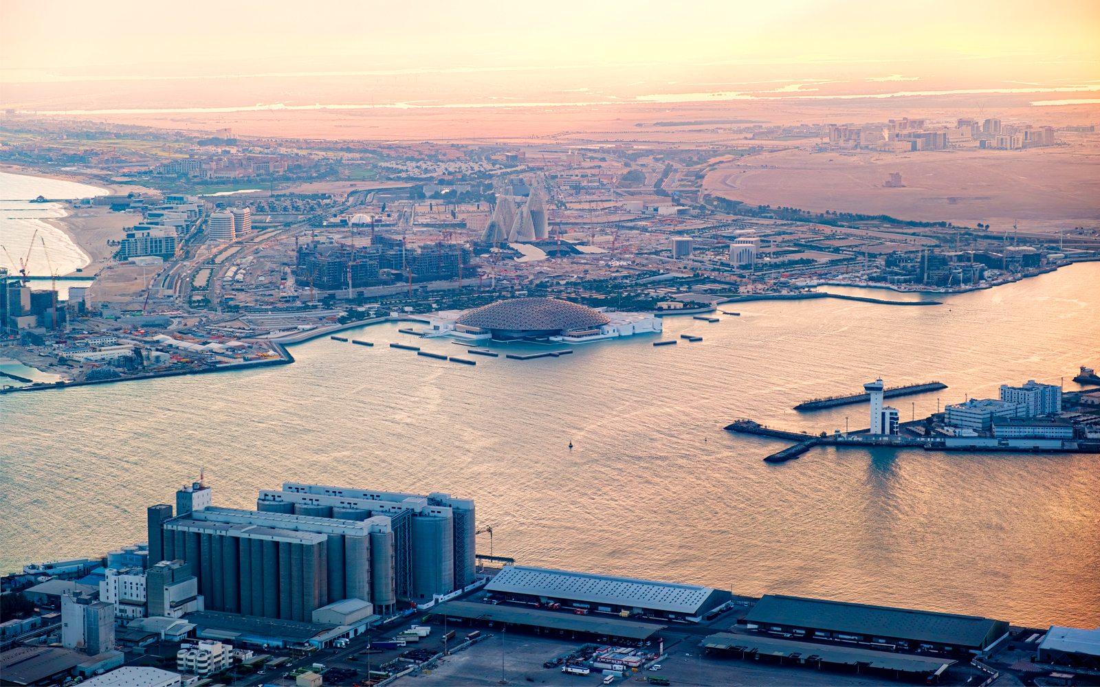 Manarat Al Saadiyat Aerial view