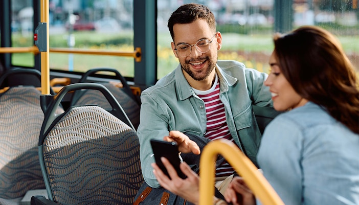 passengers on the bus