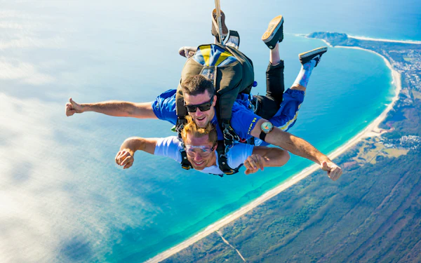 Tandem Skydive Byron Bay - 15,000ft with Transfers