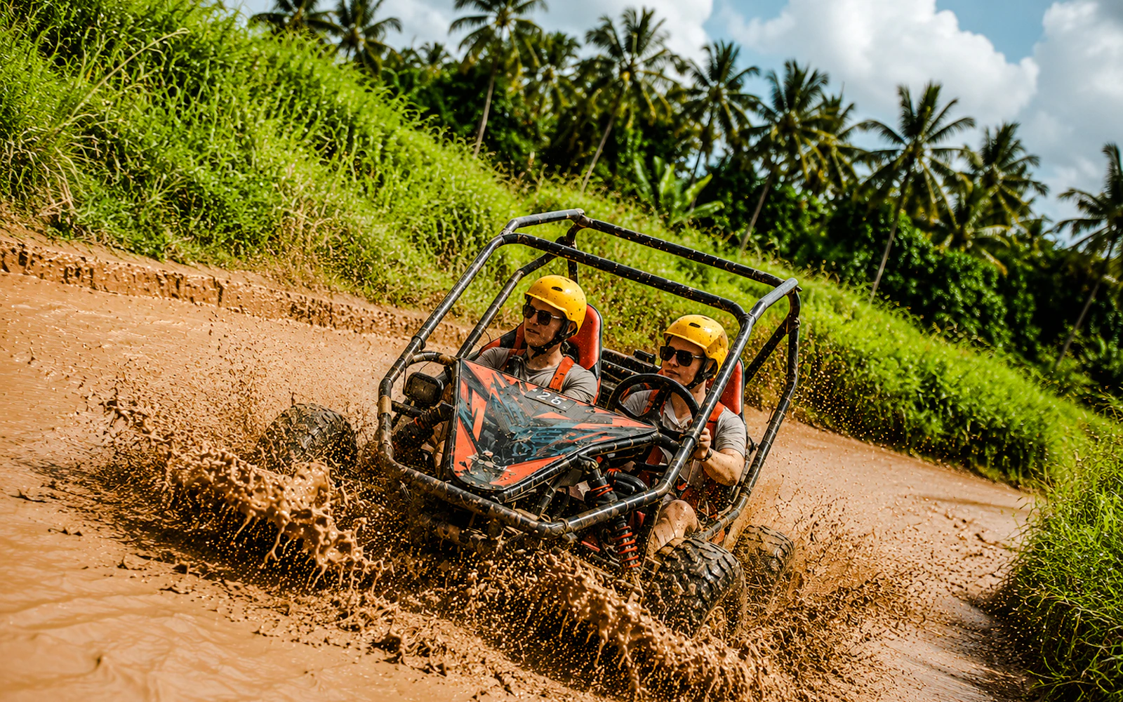 Bali Off-Road Buggy Ride and Water Tubing with Lunch Image 3
