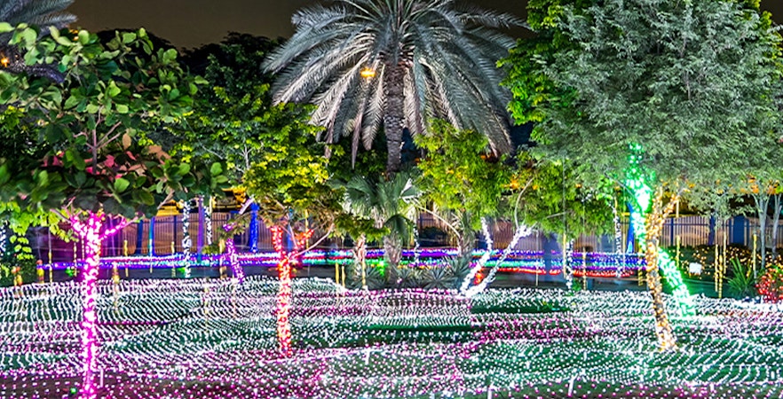 Tickets voor Dubai Garden Glow