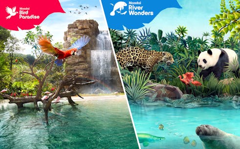 2-park super saver: river wonders + bird paradise tickets-1