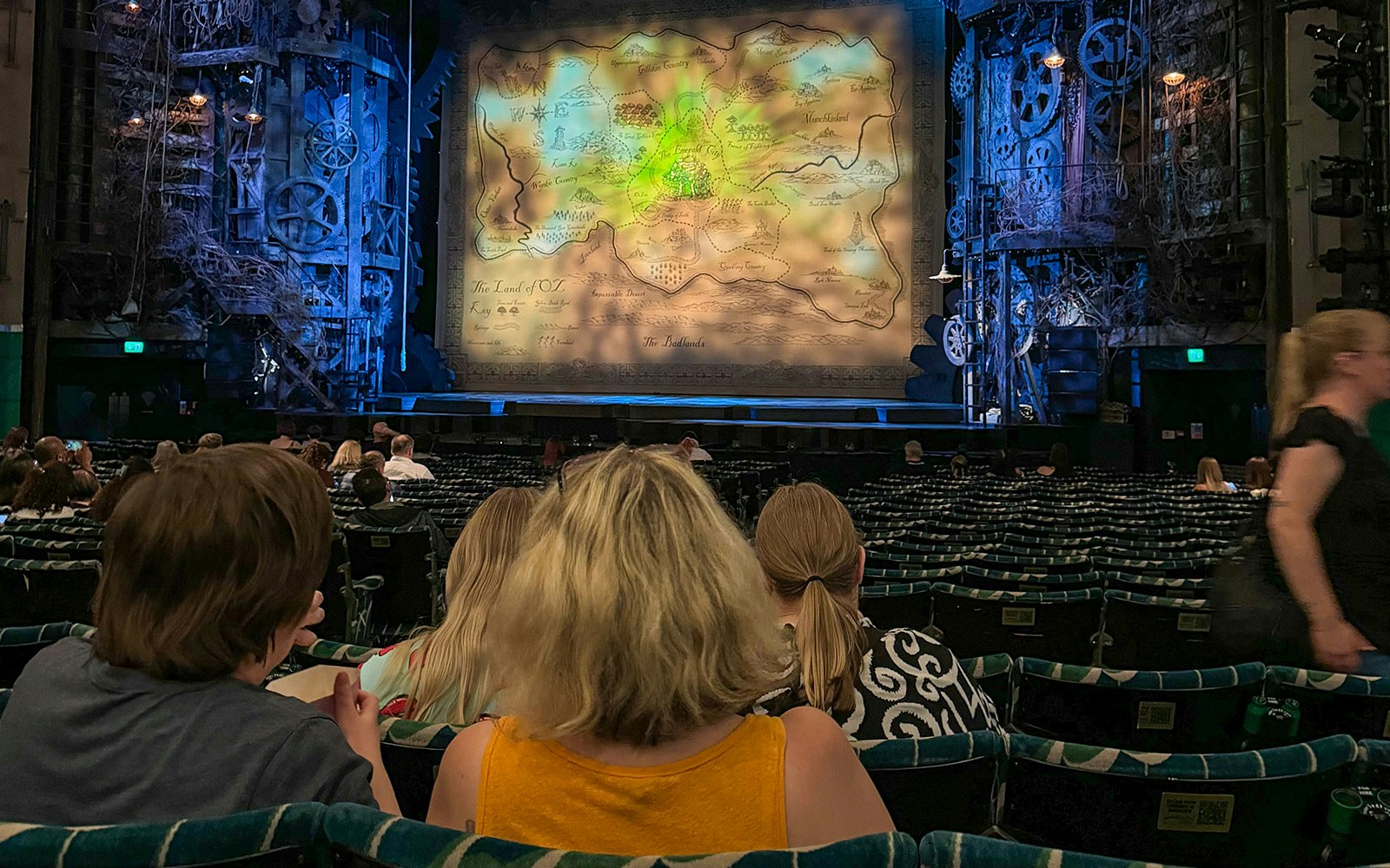 "Section: Stalls
Seat: U 10
Date: Jul 24, 2024
Show: Wicked"