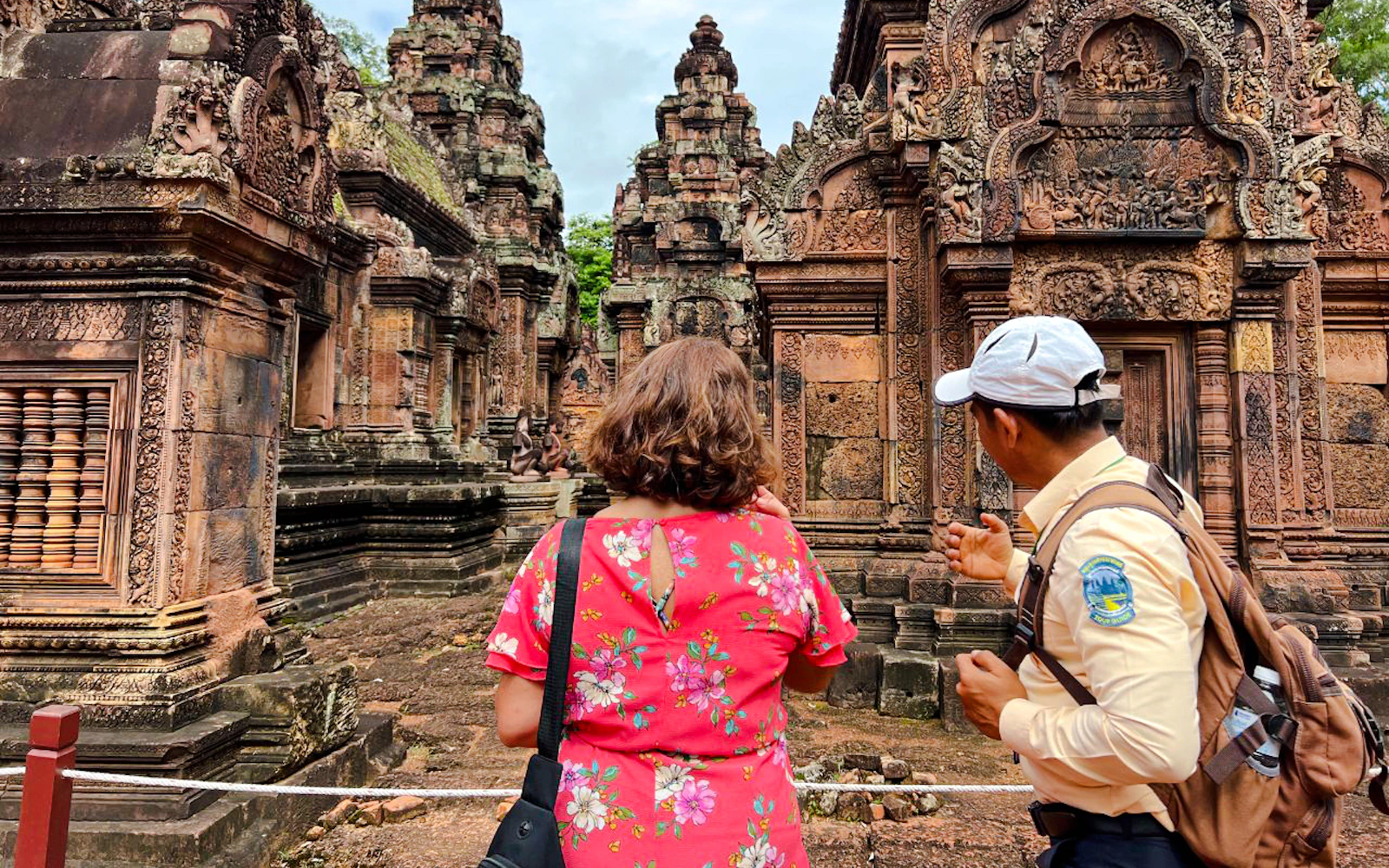 From Siem Reap: Phnom Kulen Waterfall and Banteay Srei Temple Tour with Picnic Lunch (Product 54396)
