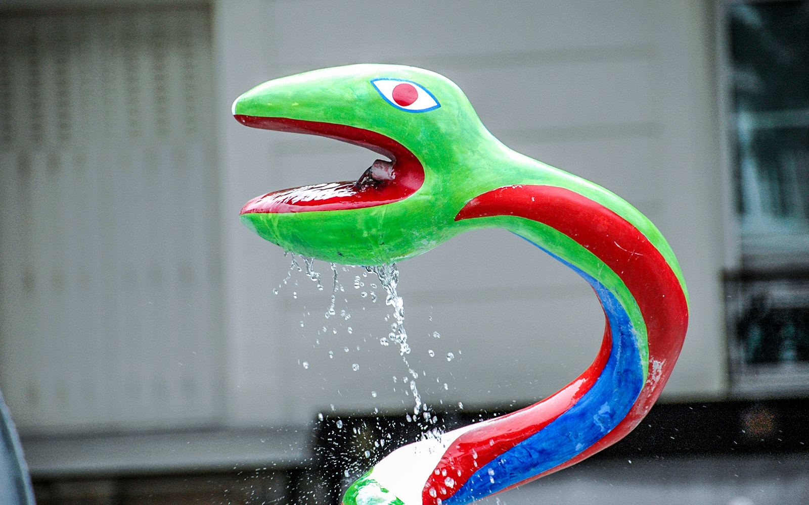 Stravinsky Fountain near Centre Pompidou