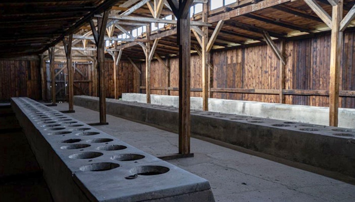 Central Camp Baths at Auschwitz Birkenau