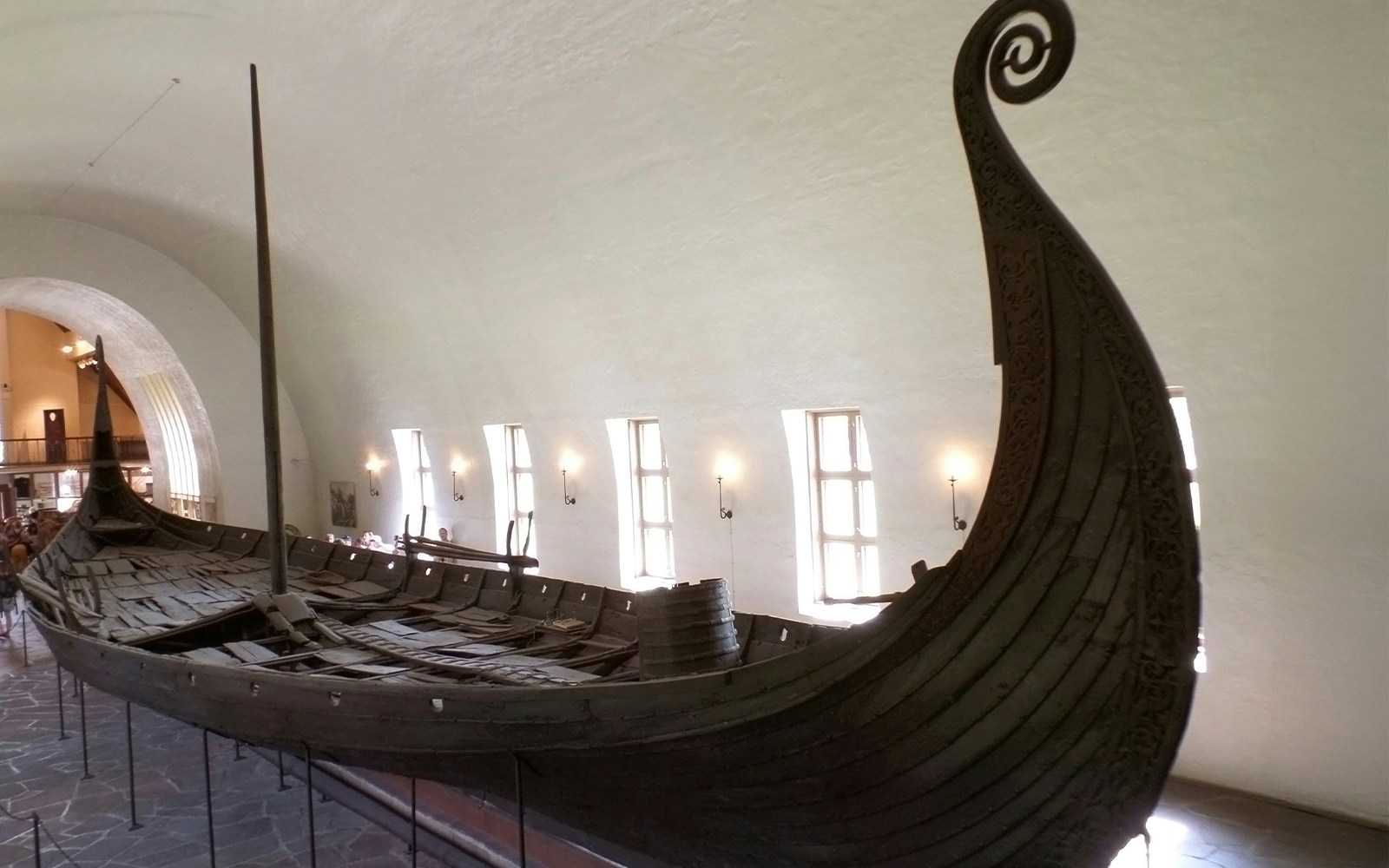 Viking Ship Museum in Oslo showcasing ancient Viking ships and artifacts.