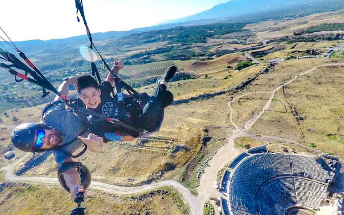 Pamukkale Paragliding with Hotel Transfers