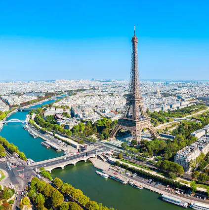 Experience Paris from the Eiffel Tower’s second floor