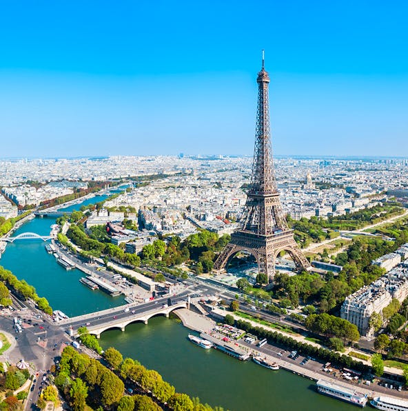 Experience Paris from the Eiffel Tower’s second floor