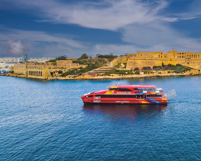 From Sliema: Valletta & ‘The 3 Cities’ Sightseeing Cruise