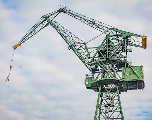 The Crane of Anna Walentynowicz at European Solidarity Center Gdansk