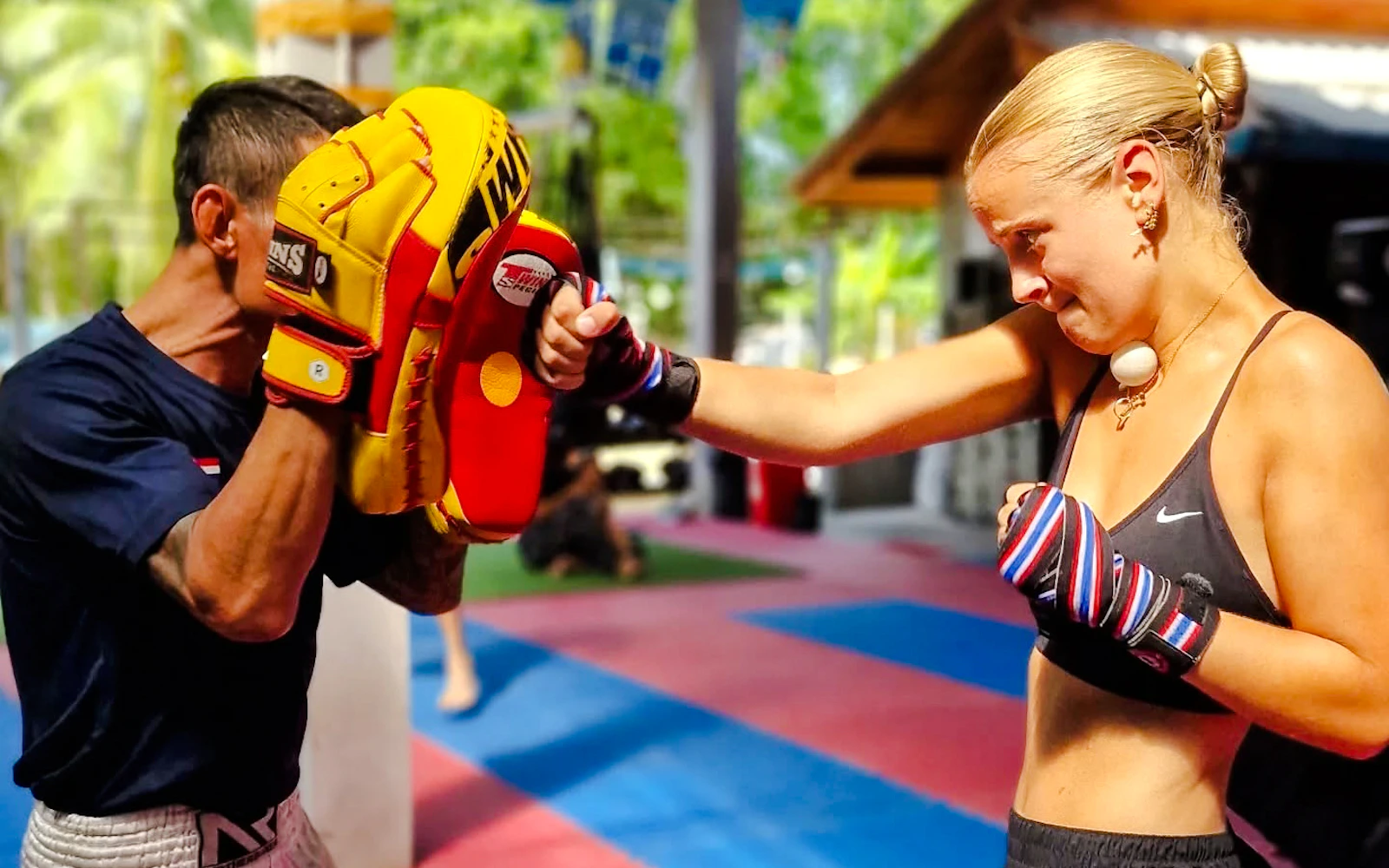 Koh Phangan Beginner Muay Thai Boxing Class Image 3