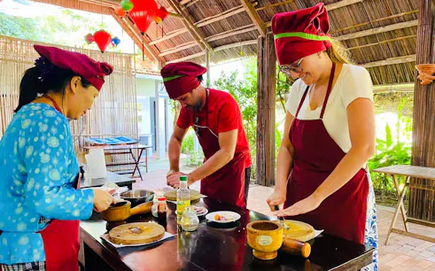 farm-to-table experience at tra que with cooking class-1