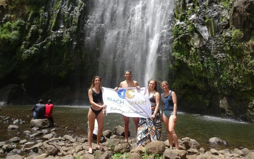 From Arusha: Materuni Waterfall Hike & Coffee Tour with Packed Lunch
