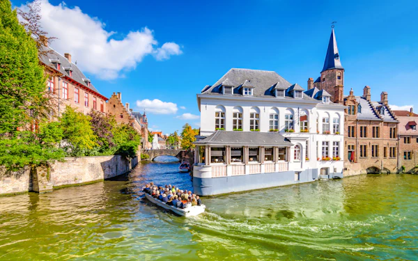 From Brussels to Bruges Day Trip: Canal Boat, Windmills & Damme
