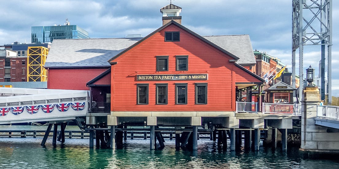 Musée et navires du Boston Tea Party