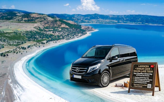 from pamukkale: private vehicle and driver to laodicea, kaklik cave and lake salda-3
