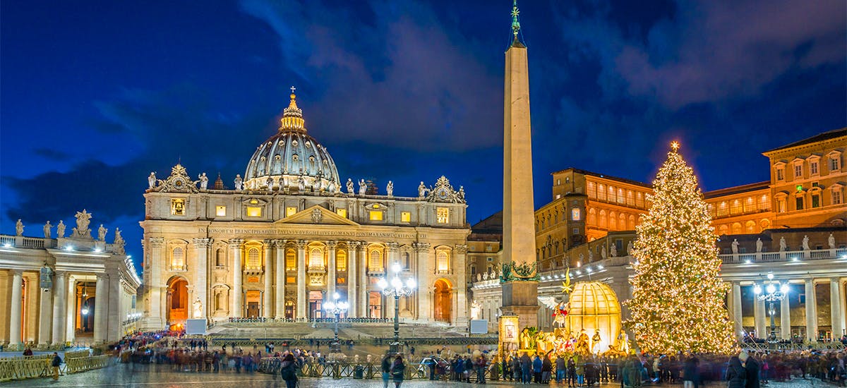 Khám phá Châu Âu mùa đông - Xứ sở thần tiên có thật 7 Vatican chuẩn bị cho lễ hội mùa Giáng Sinh