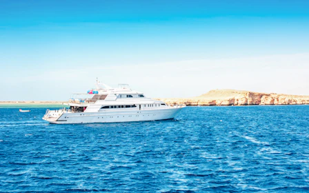 From Sharm El Sheikh: Private Ras Mohamed & White Island Cruise with Diving, Snorkeling, BBQ Lunch & Transfers