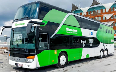Bus for one-way tickets from Frankfurt Hahn Airport to Frankfurt City.