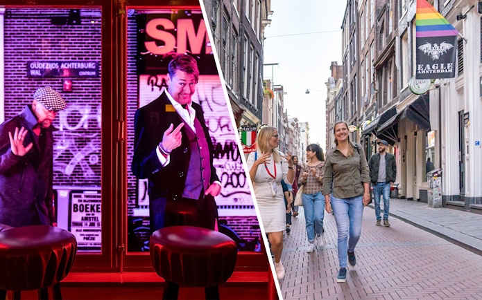 Red Light Secrets Museum exhibit and guided tour in Amsterdam's Red Light District.