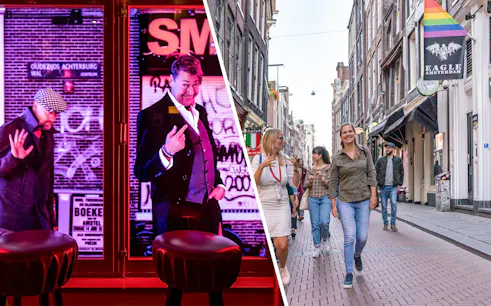 Red Light Secrets Museum exhibit and guided tour in Amsterdam's Red Light District.