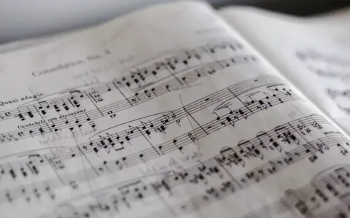 Sheet music for Moroccan Music Discovery Workshop in Essaouira.