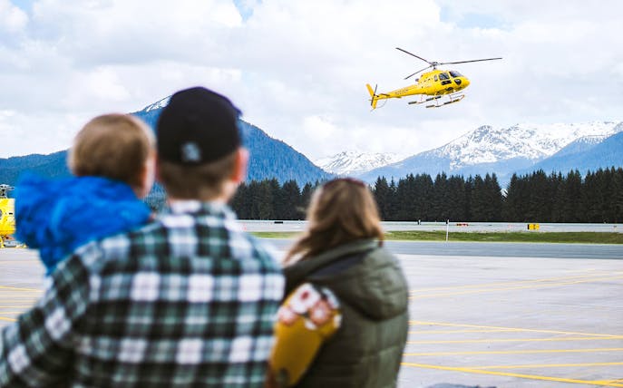 helicopter tour of juneau glacier with landing on herbert glacier-1
