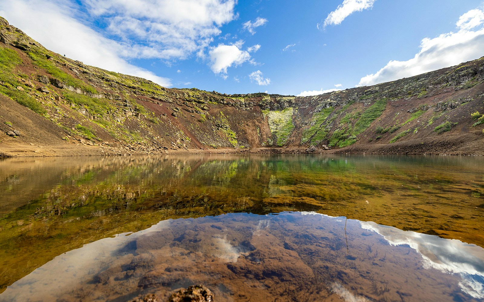 A visual journey through the Kerid Crater