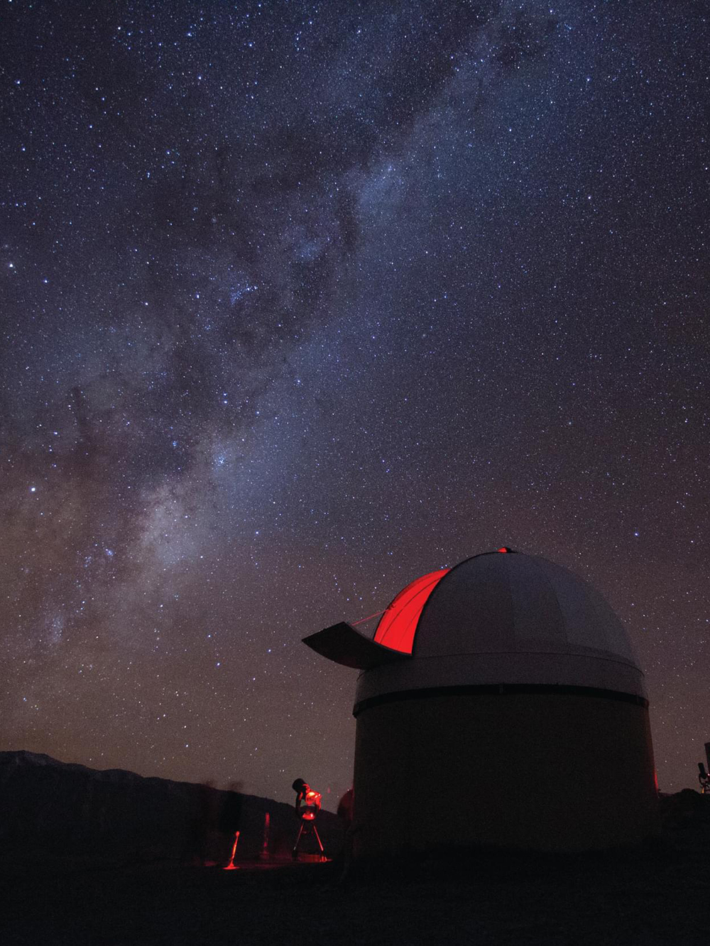 Stargazing nad jeziorem Tekapo