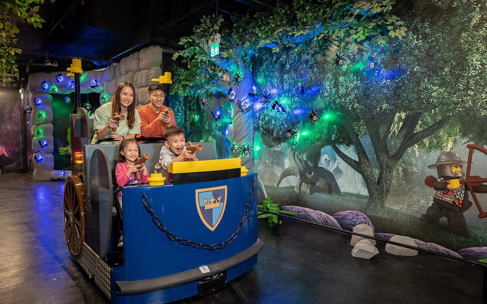 Save the Princess at Kingdom Quest Laser Ride in LEGOLAND Istanbul