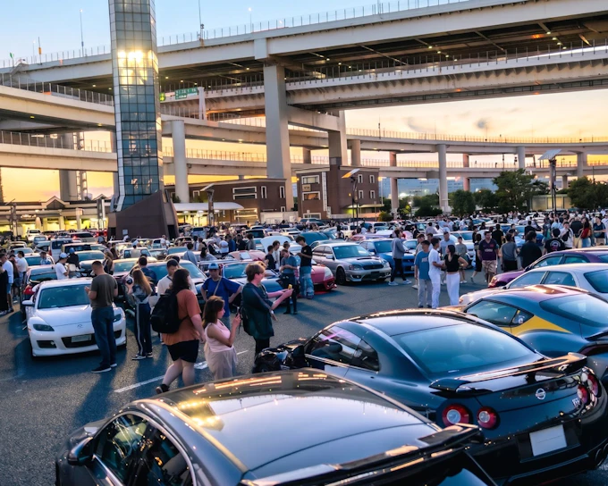 Daikoku PA Night Drive Experience
