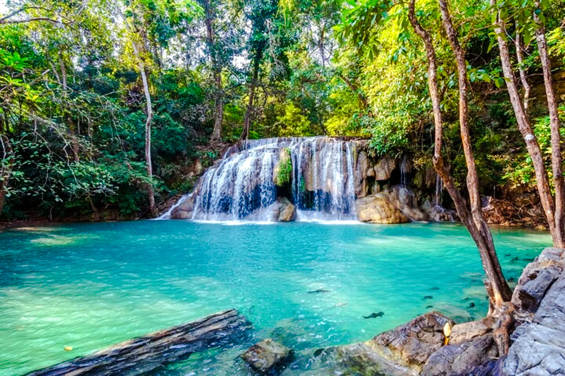 From Bangkok: Kanchanaburi Day Trip to River Kwai Bridge and Erawan Falls with Entrance Fees Image 9
