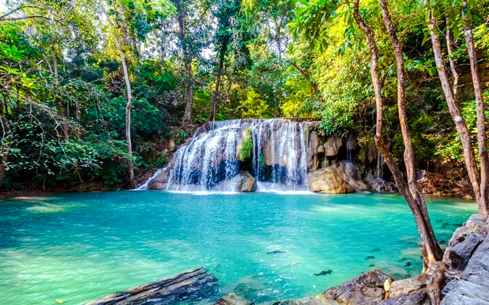 From Bangkok: Kanchanaburi Day Trip to River Kwai Bridge and Erawan Falls with Entrance Fees Image 9