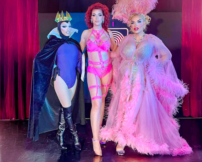 Drag Queen Hungary All Stars Show at Voros Neon