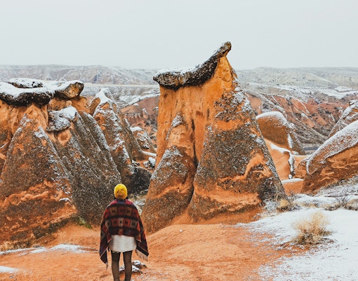 Cappadocia during winter
