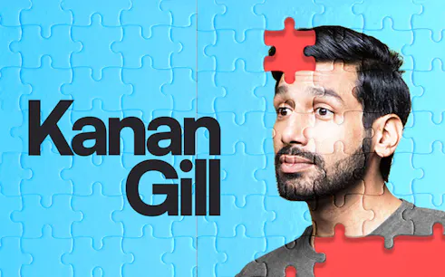 Kanan Gill promotional image for Colors Laughter Night event.