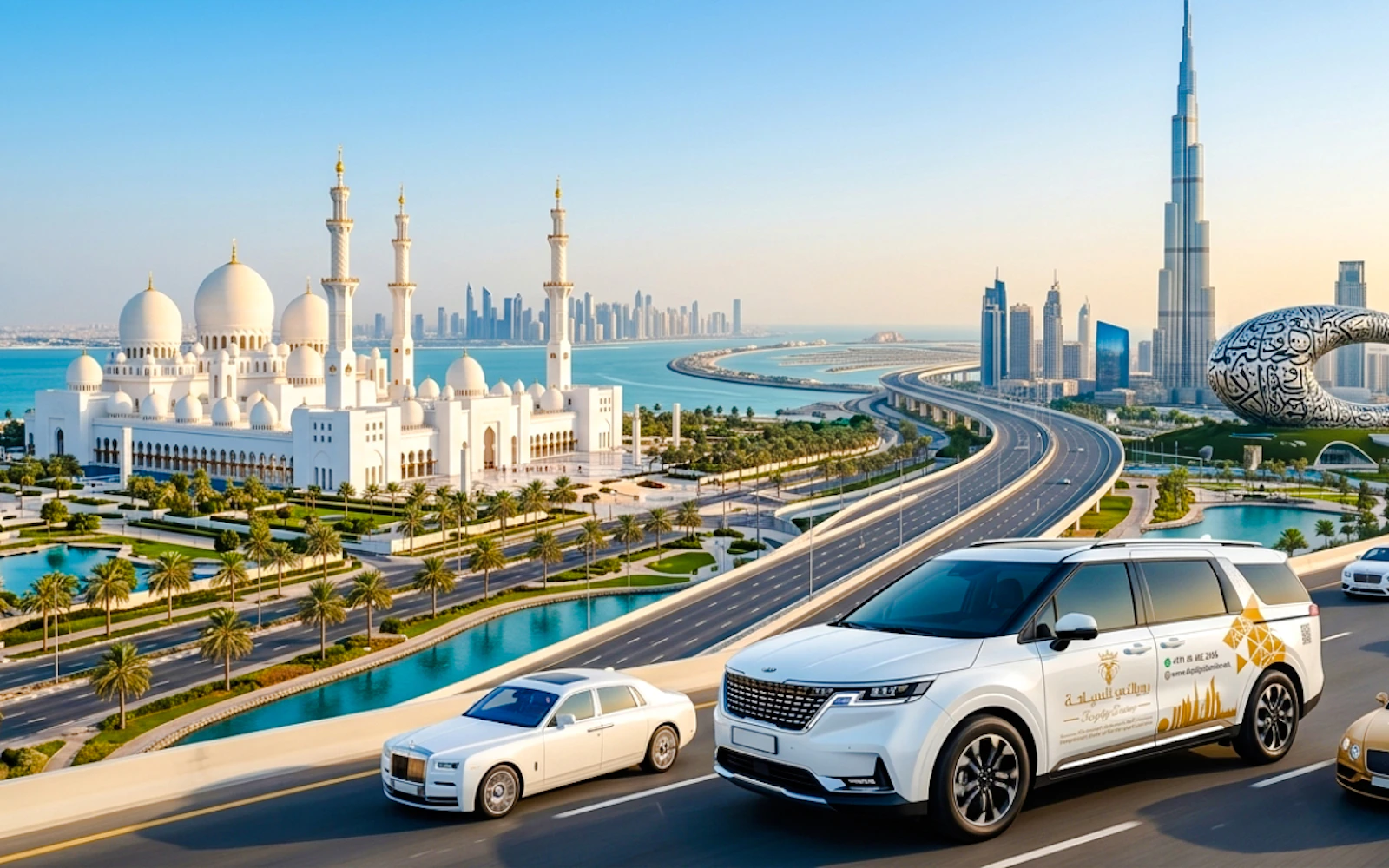 Abu Dhabi Airport Private Transfer to/from Abu Dhabi Hotels with Meet and Greet
