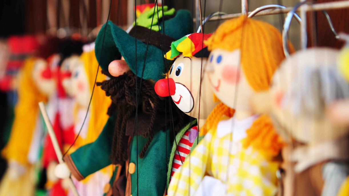spettacolo di marionette per bambini