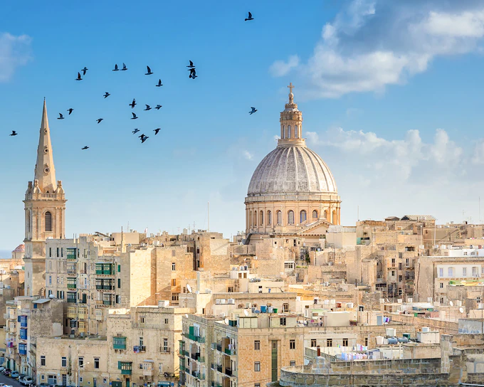Valletta Half-Day Guided Tour with Audio-Visual Show