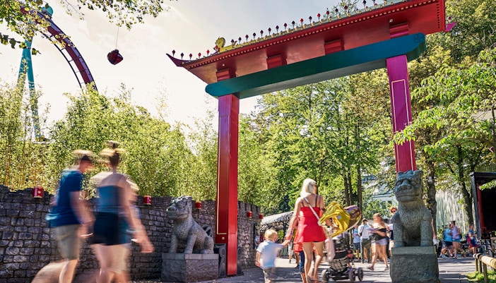 Tivoli Gardens location and directions