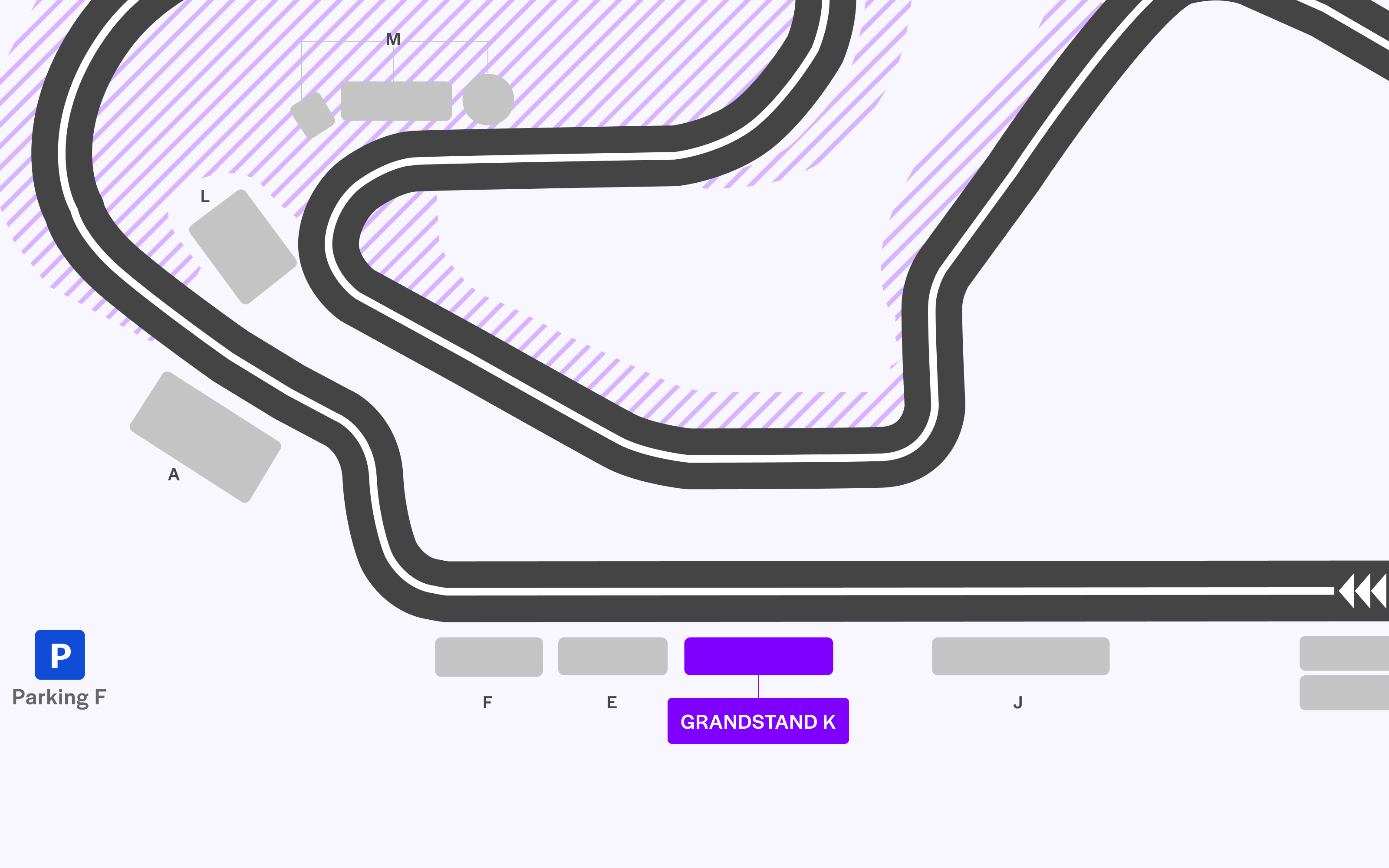 Formula 1 Spanish Grand Prix seating plan