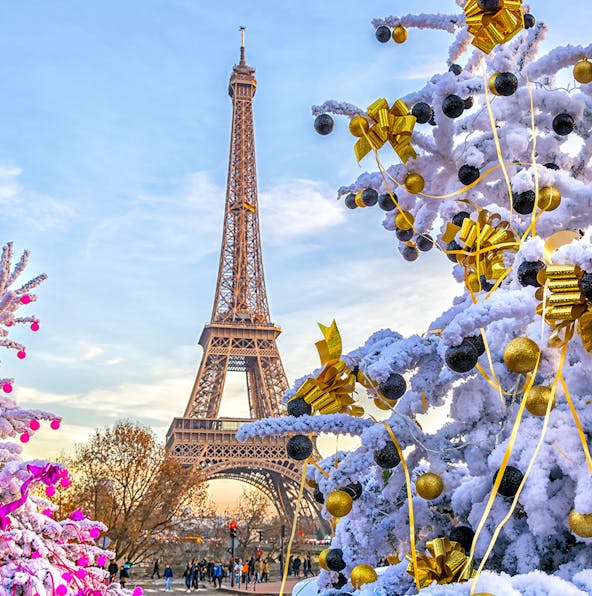 Celebrate Christmas at the Eiffel Tower