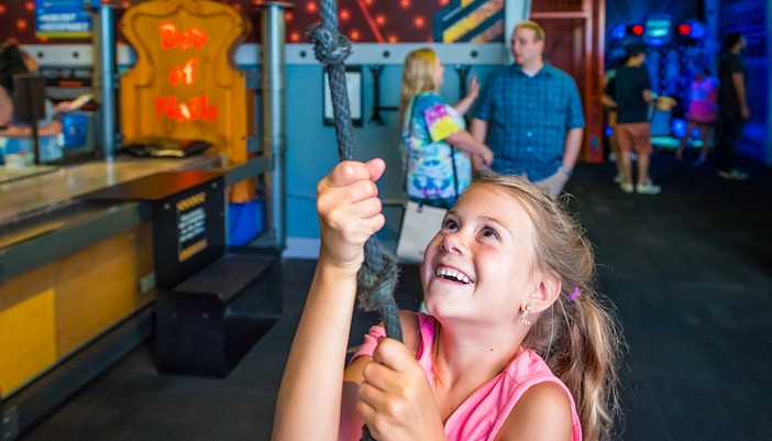 Physical Challenge Zone at Wonderworks Orlando