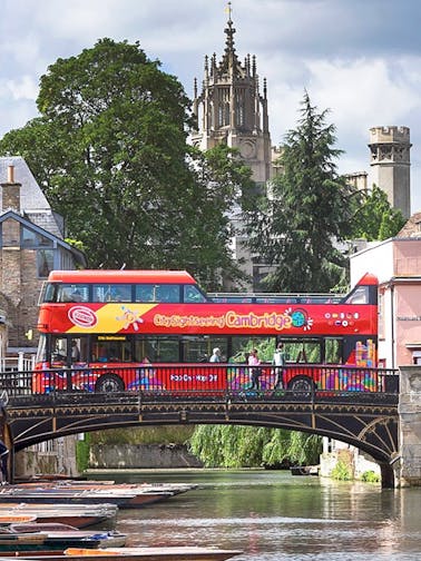 Stadsbezichtigingen Cambridge Hop-on hop-off Tickets