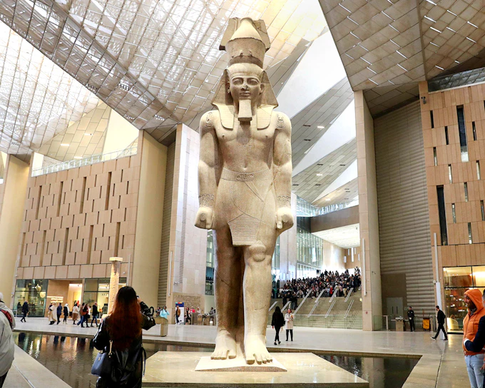 Grand Egyptian Museum Guided Tour with Entry Tickets & Hotel Transfers
