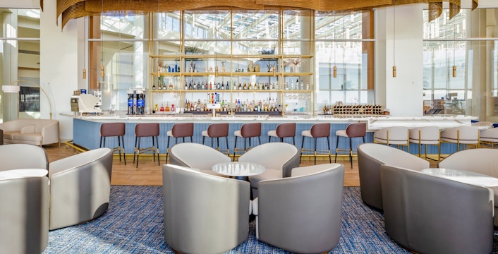Lounges op de internationale luchthaven van Orlando