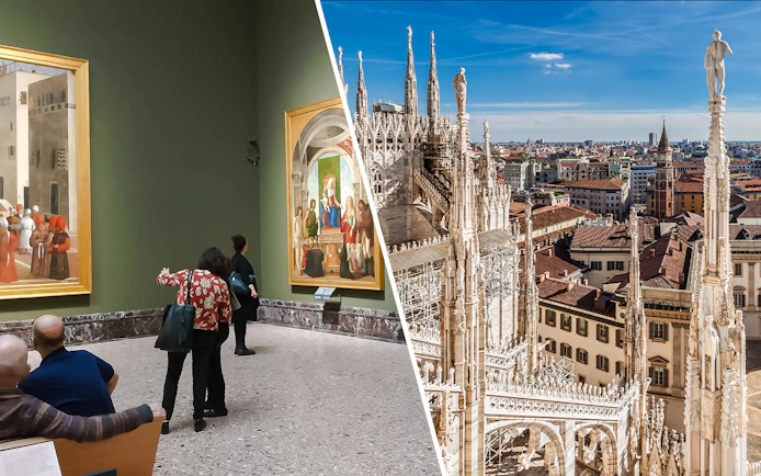 Combo (Save 5%): Pinacoteca di Brera Entry with Milan Cathedral, Museum & Terraces Tickets
