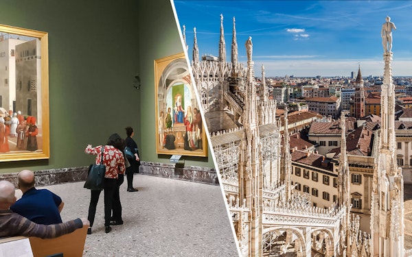 Combo: Pinacoteca di Brera Entry with Milan Cathedral, Museum & Terraces Tickets